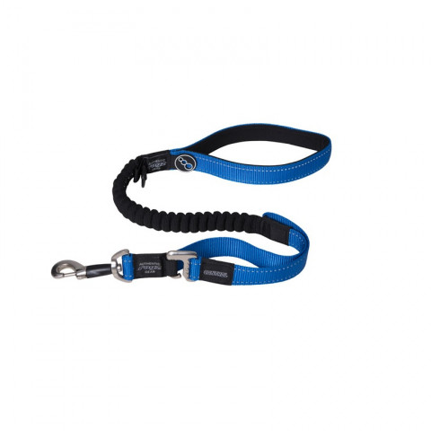 Rogz поводок антирывковый для собак, длина 1,4 м, HLOC16B, синий