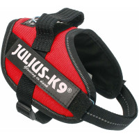 Julius-K9 шлейка для собак IDC-Powerharness Mini-Mini, 40-53 см/ 4-7 кг, красная