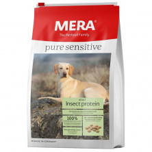 Mera Pure Sensitive Полнорационный сухой корм для взрослых собак с белком насекомых - 1 кг