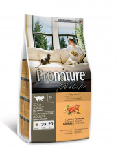 Pronature Holistic беззерновой корм для кошек с уткой и апельсином - 5.44 кг