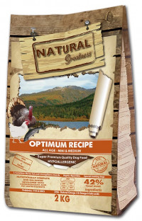 Natural Greatness Optimum Recipe Mini & Medium сухой корм для взрослых собак мелких и средних пород - 2 кг