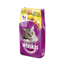 Whiskas сухой корм для взрослых кошек с паштетом из курицы и индейки - 1,9 кг