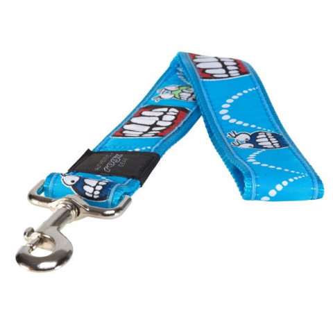 Поводок для собак ROGZ Fancy Dress XXL-40мм 0,5 м (Голубой) 1 ш