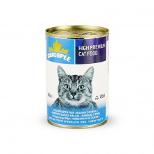 Chicopee Cat Chunks Fish консервы для кошек всех возрастов с кусочками рыбы в соусе - 400 г