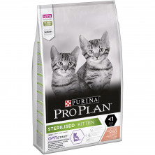 Pro Plan Kitten Sterilised сухой корм для стерилизованных котят с лососем - 10 кг
