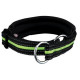 Ошейник-удавка Trixie Fusion для собак 33–39 см/25 мм черно-зеленый