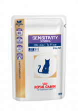Royal Canin VD Sensitivity Control Feline диета для кошек при пищевой аллергии/непереносимости 85 гр (уп 24) соус