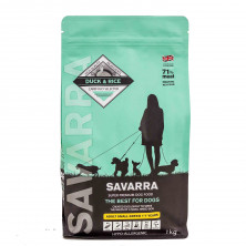 Savarra Adult Dog Small Breed Сухой корм для взрослых собак мелких пород с уткой и рисом - 1 кг