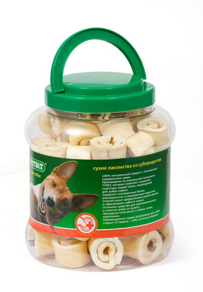 Titbit роллы из кожи с начинкой - банка пласт. 4.3 л