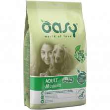 Oasy Dry Dog Adult Medium сухой корм для взрослых собак средних пород с курицей - 3 кг
