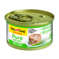 Gimborn GimDog Pure Delight влажный корм для собак из цыпленка с ягненком - 85 г