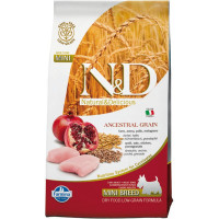 Farmina N&D Low Grain Dog Chicken & Pomegranate Adult Mini - 2,5 кг