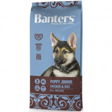 Сухой корм Banters Puppy Junior для щенков и беременных/кормящих собак с курицей и рисом - 3 кг