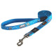 Поводок для собак ROGZ Fancy Dress L-20мм 1,4 м (Голубой)