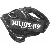 Julius-K9 шлейка для собак IDC-Powerharness Mini-Mini, 40-53 см/ 4-7 кг, черная