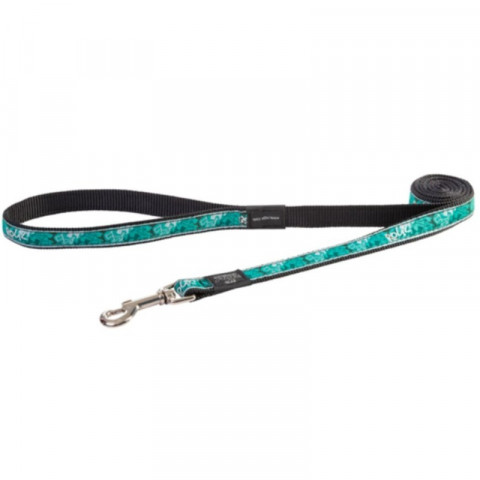 Rogz Fancy Dress поводок для собак особо крупных пород, размер XL, мята-серый, длина 120 см