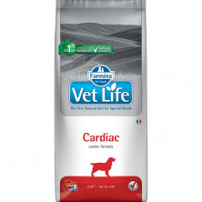 Farmina Vet Life Natural Diet Dog Cardiac сухой корм для собак при хронической сердечной недостаточности - 2 кг