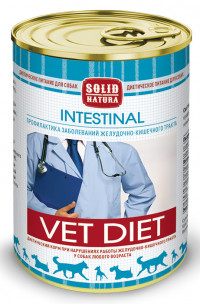 Solid Natura VET Intestinal консервы для собак при заболеваниях ЖКТ - 340 г