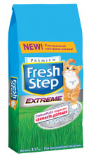 Наполнитель Fresh Step Extreme впитывающий с тройным контролем запахов - 30 л