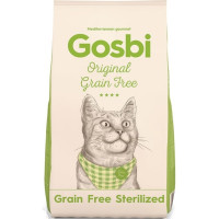 Сухой беззерновой корм Gosbi Original Cat Grain Free Sterilized для стерилизованных кошек с курицей - 1 кг