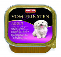 Animonda Vom Feinsten Adult / Анимонда Вомфейнштейн Эдалт для собак с индейкой и ягненком 150 г (консервы)