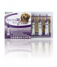 Vectra 3D капли инсектоакарицидные для собак 25-40 кг