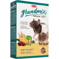 Padovan Grandmix Topolini E Ratti корм комплексный/основной для взрослых мышей и крыс - 1 кг