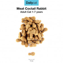 Dailycat Casual Line Meat Cocktail with Rabbit корм для кошек мясной коктейль с кроликом 400 г