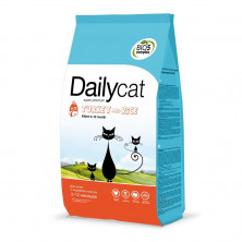 Dailycat Kitten Turkey&Rice для котят, беременных и лактирующих кошек с индейкой 10 кг