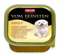 Animonda Vom Feinsten Adult / Анимонда Вомфейнштейн Эдалт для собак с говядиной и картофелем 150 г (консервы)