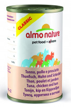 Almo Nature Classic Adult Cat Tuna&Chicken&Ham - 140 г