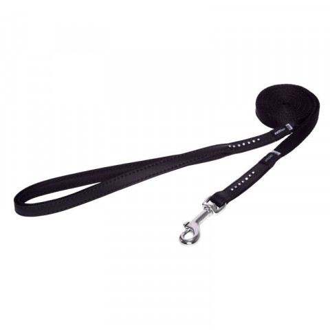 Поводок удлиненный для собак ROGZ Luna S-13мм 1,8 м (Черный HLL501A)