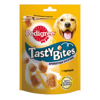 Лакомство Pedigree Tasty Bites для собак Хрустящие подушечки с Курицей - 95 г