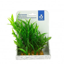 Prime растение пластиковое для аквариума "Гигрофила зеленая" 15 см