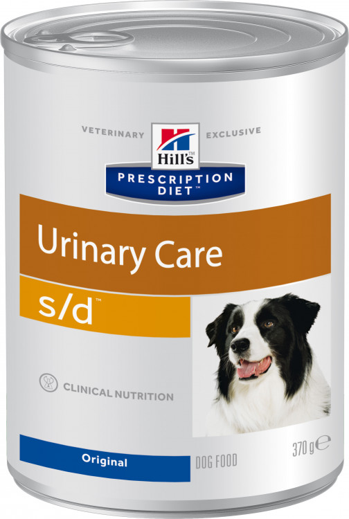 Влажный диетический корм для собак Hill's Prescription Diet s/d Urinary Care при профилактике мочекаменной болезни (МКБ) - 370 г
