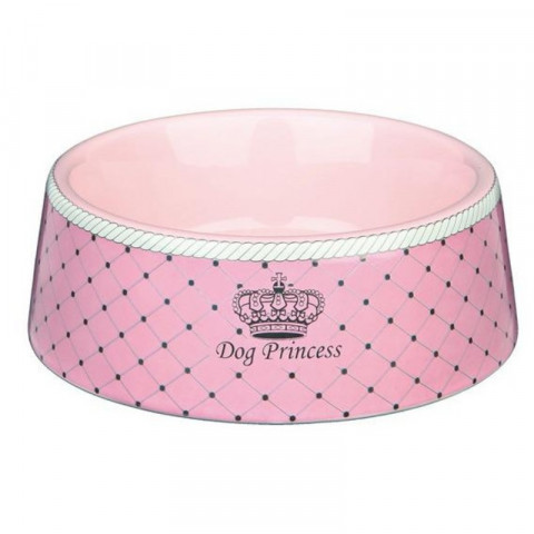 Миска Trixie Princess для собак керамическая 1 л/ø20 см розовая 1 ш