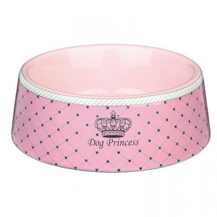 Миска Trixie Princess для собак керамическая 1 л/ø20 см розовая 1 ш