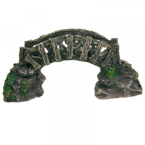 Грот Trixie для аквариума мост 17 см 1 ш