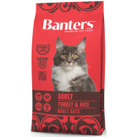 Сухой корм Banters Adult для взрослых кошек домашнего содержания с индейкой и рисом - 8 кг