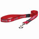 Поводок для собак ROGZ Fancy Dress XL-25мм 1,2 м (Кости на красном HL02CC)