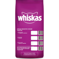 Whiskas подушечки с паштетом для стерилизованных кошек и котов с курицей - 5 кг