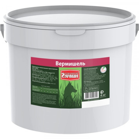 Каша для собак Четвероногий гурман вермишель - 4 кг