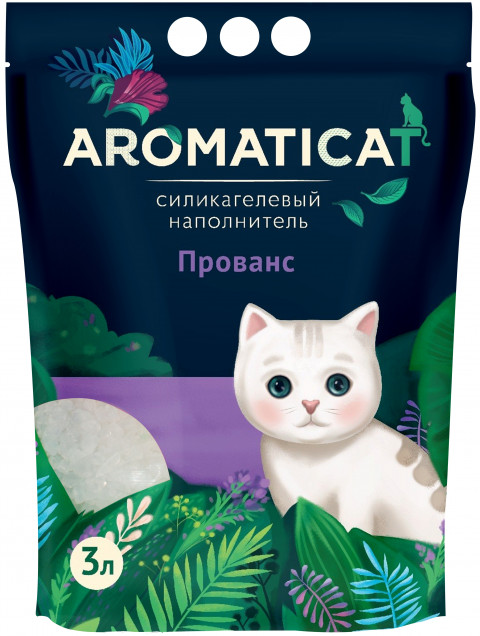 AromatiCat Силикагелевый наполнитель Прованс - 3 л