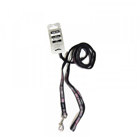 Rogz поводок для маленьких собак 180 см серо черный 1 ш