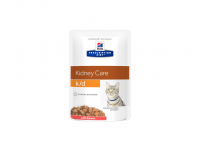 Влажный диетический корм для кошек Hill's Prescription Diet k/d Kidney Care при хронической болезни почек, с лососем - 85 г