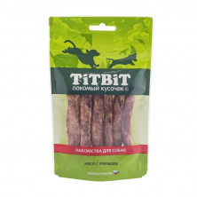 TiTBiT Мясо с рёбрышек для собак, золотая коллекция - 70 г