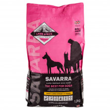 Savarra Adult Dog Large Breed Сухой корм для взрослых собак крупных пород с ягненком и рисом - 12 кг