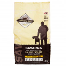 Savarra Adult Dog Turkey Сухой корм для взрослых собак с индейкой и рисом - 12 кг