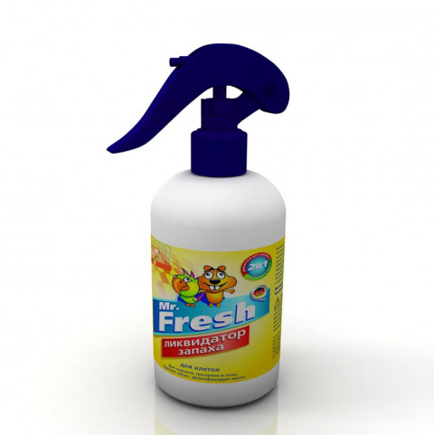 Mr. Fresh 2в1 Ликвидатор для птиц и грызунов 200 мл