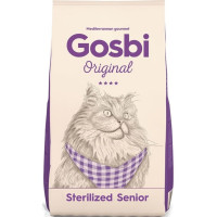 Сухой корм Gosbi Original Cat Sterilized Senior для пожилых стерилизованных кошек с курицей и индейкой - 3 кг